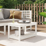 Hagebord Hvit 82,5X50,5X45 Cm Heltre Furu