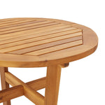 Utendørs Barbord Ø60X105 Cm Heltre Akasie