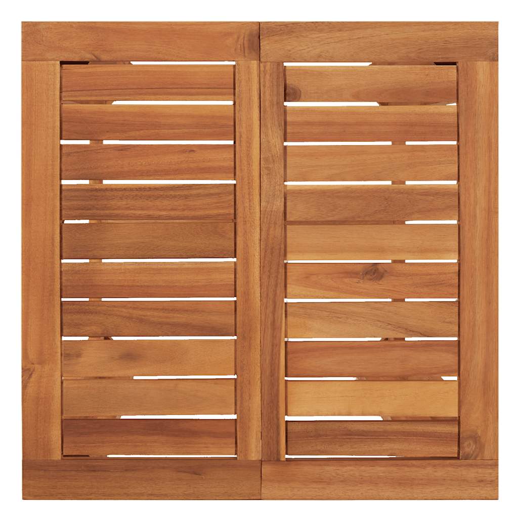 Utendørs Barbord 60X60X105 Cm Heltre Akasie