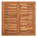 Utendørs Barbord 60X60X105 Cm Heltre Akasie