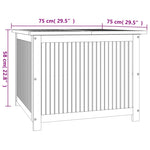 Putekasse 75X75X58 Cm Heltre Akasie