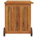 Putekasse Med Hjul 60X50X58 Cm Heltre Akasie