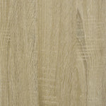 Skrivebord Med Hyller Sonoma Eik 102X45X148 Cm Konstruert Tre