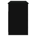 Skrivebord Med Skuffer Svart 102X50X76 Cm Konstruert Tre
