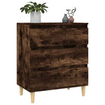 Skjenk Røkt Eik 60X35X70 Cm Konstruert Tre