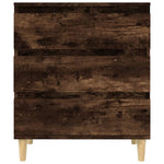 Skjenk Røkt Eik 60X35X70 Cm Konstruert Tre