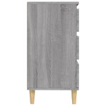 Skjenk Grå Sonoma 60X35X70 Cm Konstruert Tre
