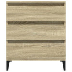 Skjenk Sonoma Eik 60X35X70 Cm Konstruert Tre