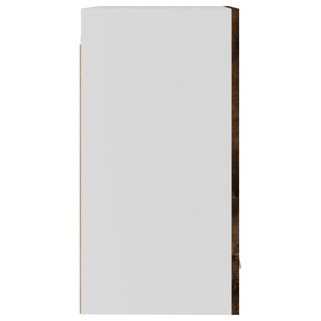 Vegghengt Skap &quot;Lyon&quot; Røkt Eik 39,5X31X60 Cm Konstruert Tre