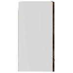 Vegghengt Skap &quot;Lyon&quot; Røkt Eik 39,5X31X60 Cm Konstruert Tre