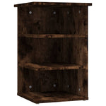 Sideskap Røkt Eik 35X35X55 Cm Konstruert Tre