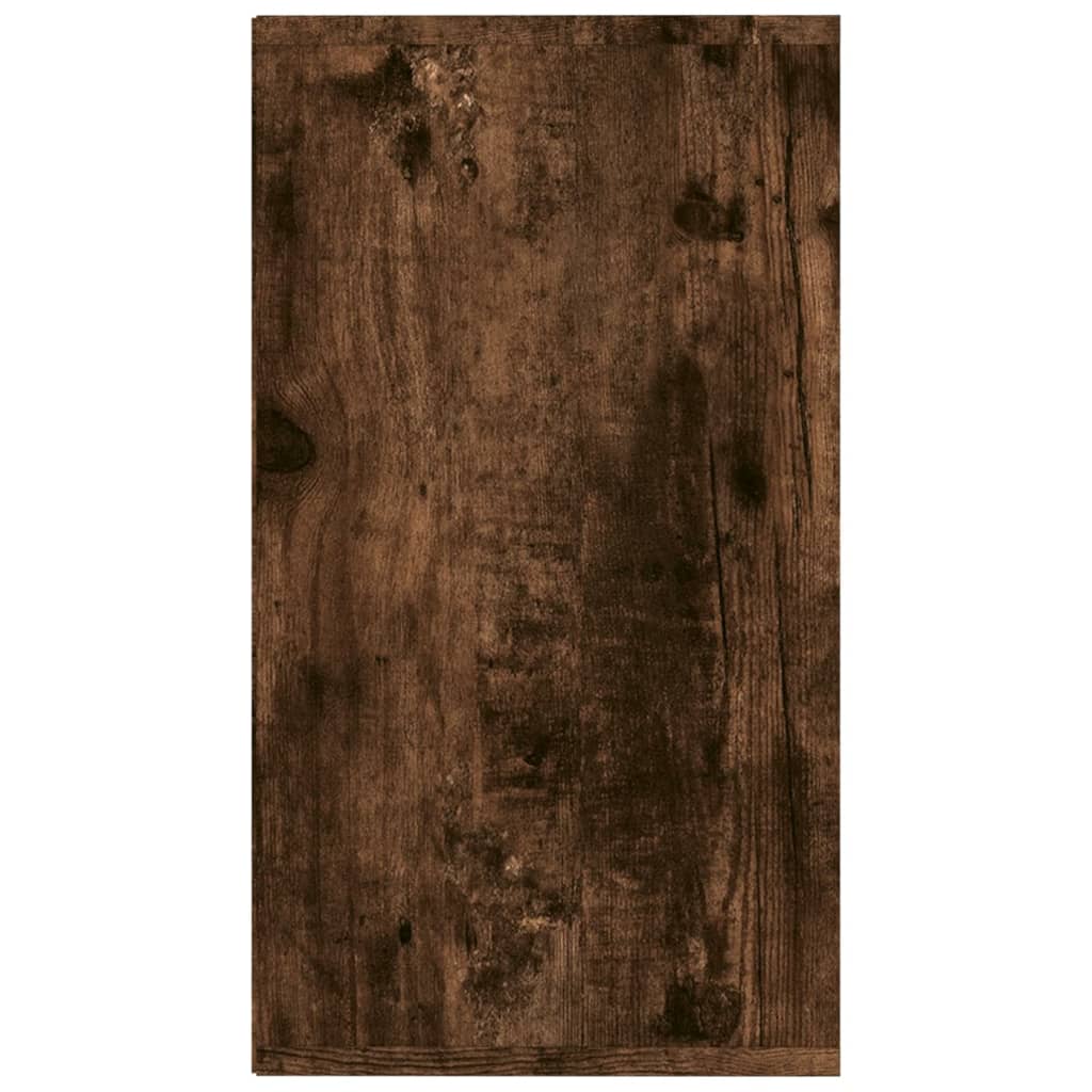 Skobenk Røkt Eik 103X30X55 Cm Konstruert Tre