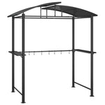 Grilltelt Med Sidehyller Antrasitt 210X114X230 Cm Stål