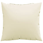 Sofaputer 4 Stk Kremhvit 40X40 Cm Stoff
