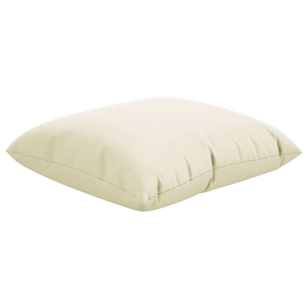 Sofaputer 4 Stk Kremhvit 40X40 Cm Stoff