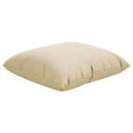 Sofaputer 4 Stk Beige 40X40 Cm Stoff