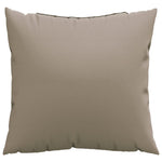 Sofaputer 4 Stk Gråbrun 40X40 Cm Stoff