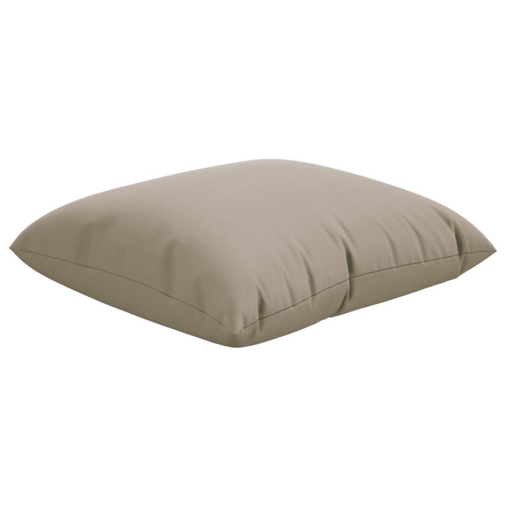 Sofaputer 4 Stk Gråbrun 40X40 Cm Stoff
