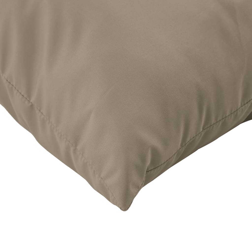 Sofaputer 4 Stk Gråbrun 40X40 Cm Stoff