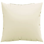 Sofaputer 4 Stk Kremhvit 50X50 Cm Stoff