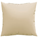 Sofaputer 4 Stk Beige 50X50 Cm Stoff