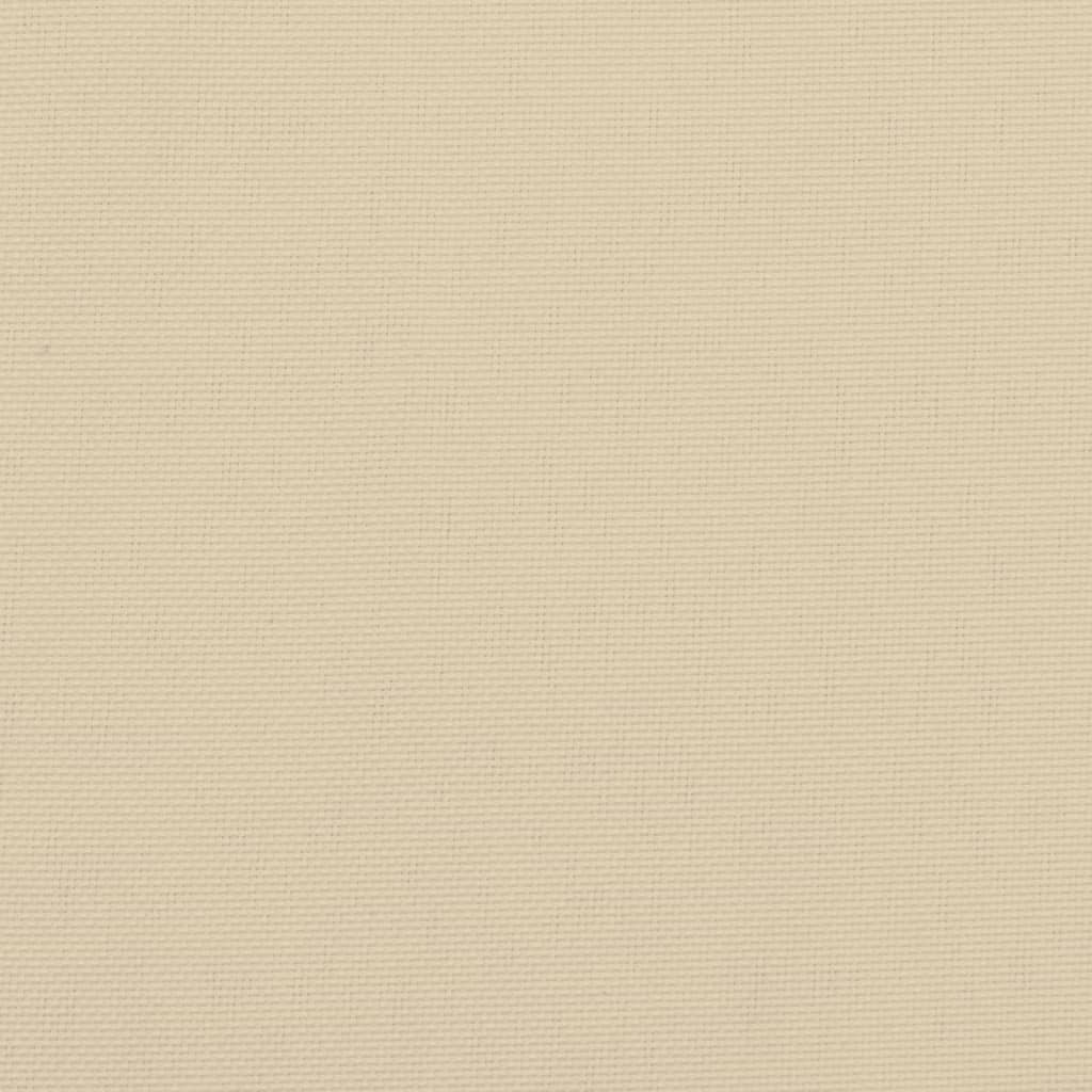 Sofaputer 4 Stk Beige 50X50 Cm Stoff