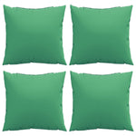Sofaputer 4 Stk Grønn 60X60 Cm Stoff