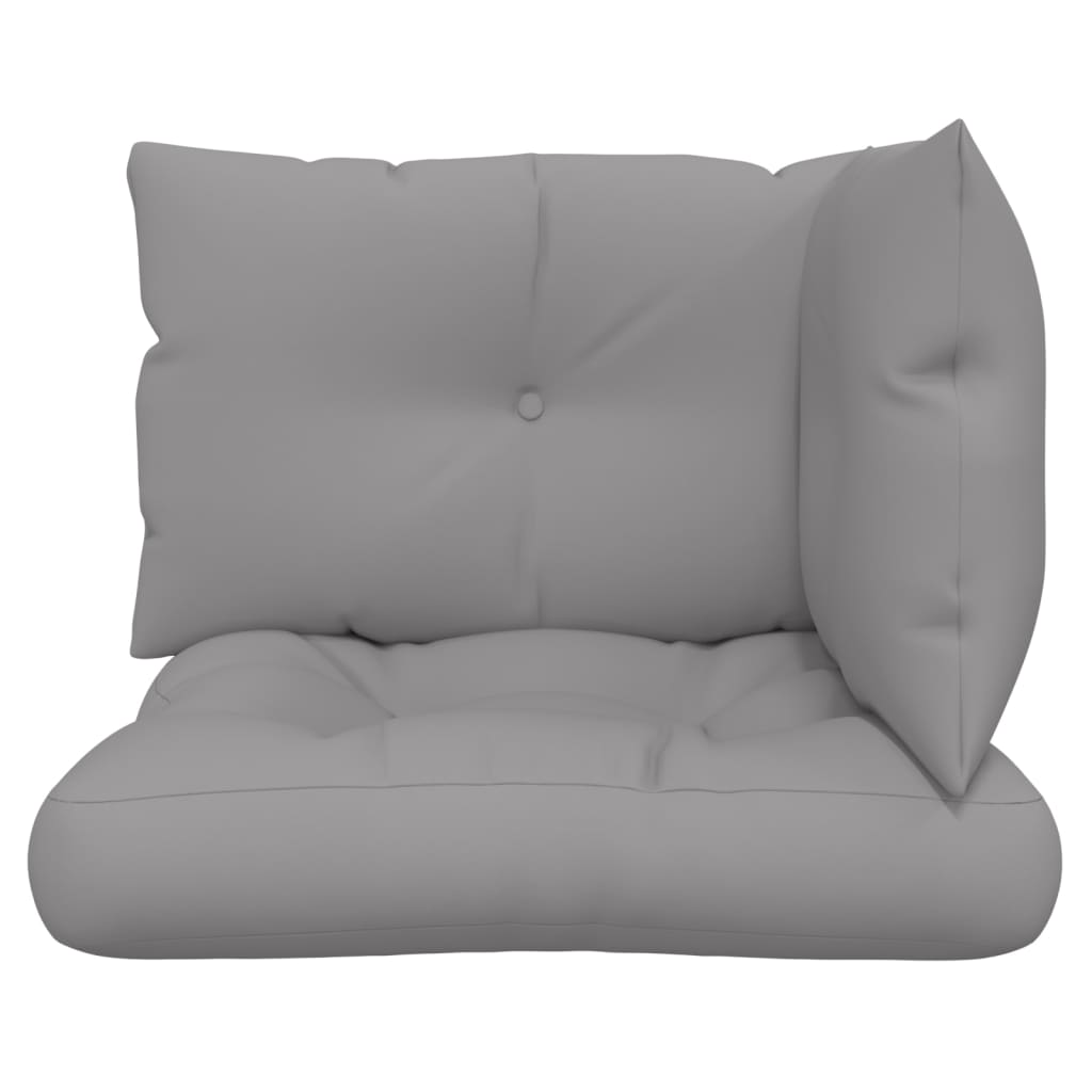 Palleputer 3 Stk Polyester Grå