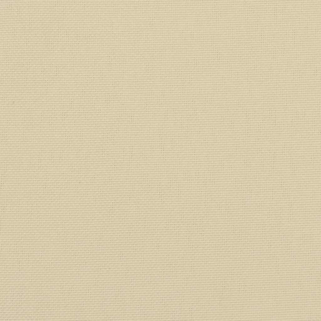 Puter Til Hagebenk 2 Stk Beige 180X50X7 Cm Oxfordstoff