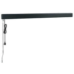 Uttrekkbar Markise Gul Og Hvit 3X2,5 M Stoff Og Aluminium