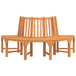 Halvrund Trebenk Ø208 Cm Heltre Eukalyptus