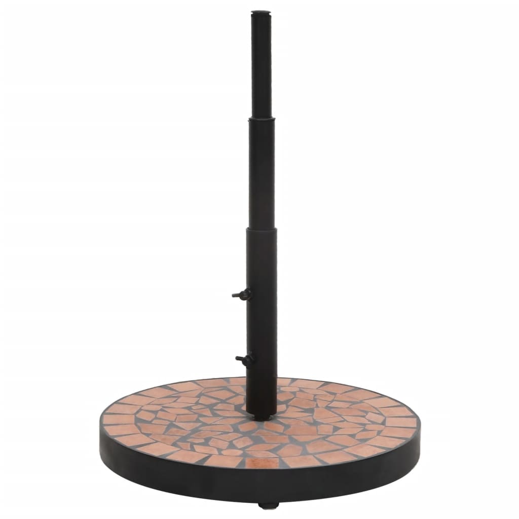Parasollfot Terrakotta Rund 12 Kg