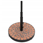 Parasollfot Terrakotta Rund 12 Kg