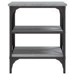 Sidebord 2 Stk Grå Sonoma 40X42X50 Cm Konstruert Tre