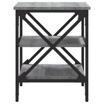 Sidebord 2 Stk Grå Sonoma 40X42X50 Cm Konstruert Tre