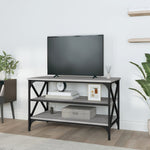 Tv-Benk Grå Sonoma 80X40X50 Cm Konstruert Tre