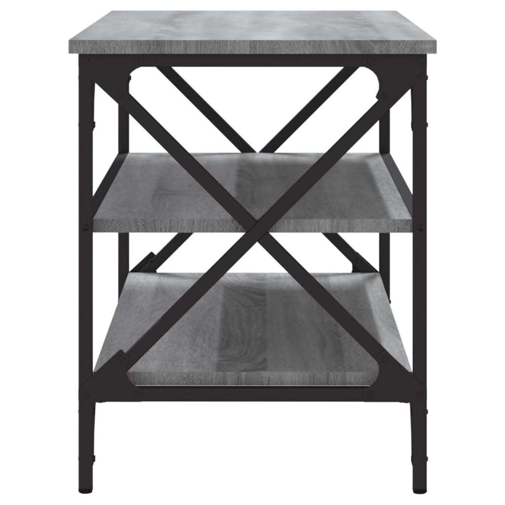 Tv-Benk Grå Sonoma 80X40X50 Cm Konstruert Tre