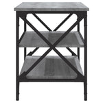 Tv-Benk Grå Sonoma 80X40X50 Cm Konstruert Tre