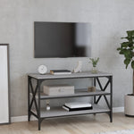 Tv-Benk Grå Sonoma 80X40X50 Cm Konstruert Tre