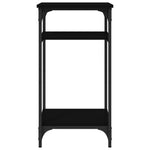 Sidebord Svart 40X30X75 Cm Konstruert Tre
