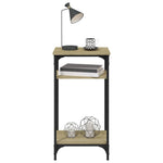 Sidebord Sonoma Eik 40X30X75 Cm Konstruert Tre