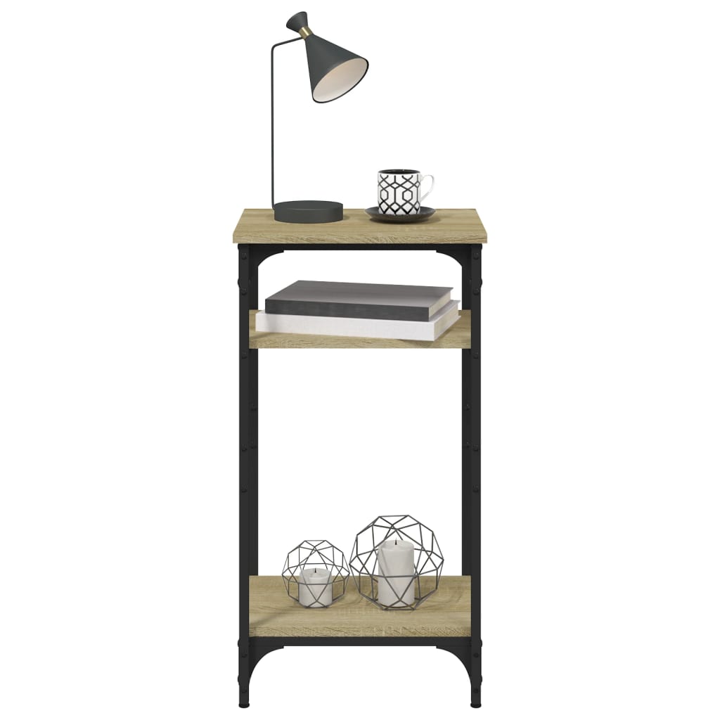 Sidebord Sonoma Eik 40X30X75 Cm Konstruert Tre