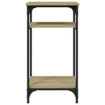 Sidebord Sonoma Eik 40X30X75 Cm Konstruert Tre