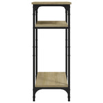 Sidebord Sonoma Eik 40X30X75 Cm Konstruert Tre