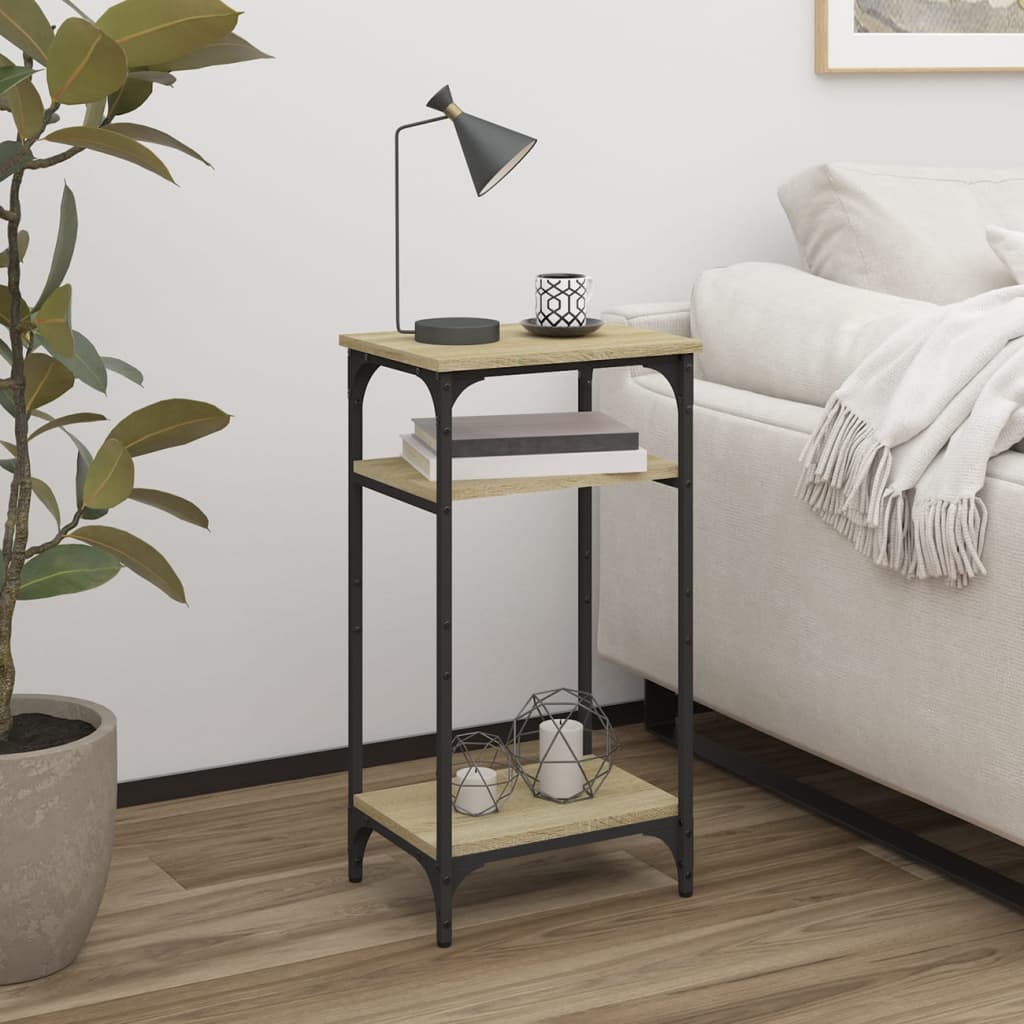 Sidebord Sonoma Eik 40X30X75 Cm Konstruert Tre