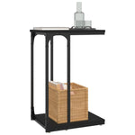 Sidebord Svart 40X30X60 Cm Konstruert Tre