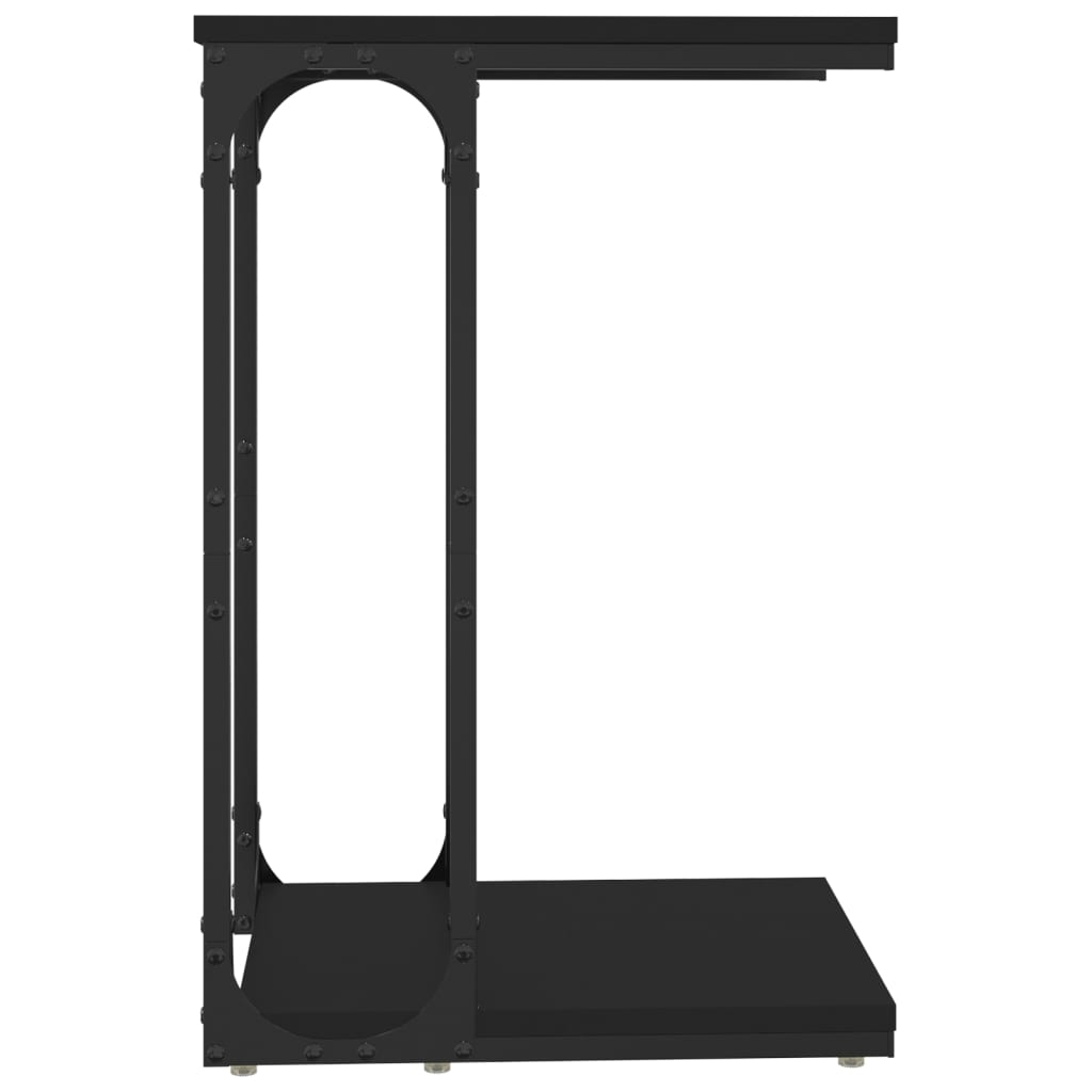 Sidebord Svart 40X30X60 Cm Konstruert Tre
