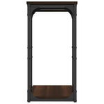 Sidebord Brun Eik 40X30X60 Cm Konstruert Tre