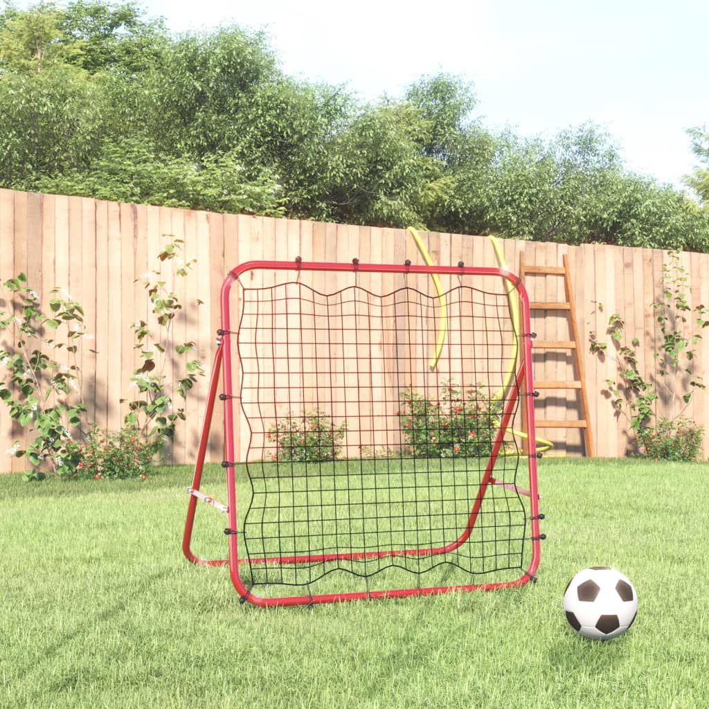 Justerbart Fotball Returnett 96X80X96 Cm Stål Og Pe
