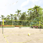 Volleyballnett Gul Og Svart 823X244 Cm Pe Stoff